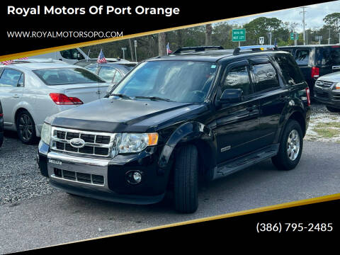 2008 Ford Escape for sale at Royal Motors of Port Orange in Port Orange FL