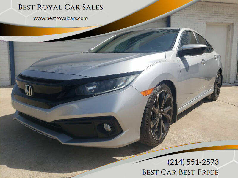 2020 Honda Civic for sale at Best Royal Car Sales in Dallas TX
