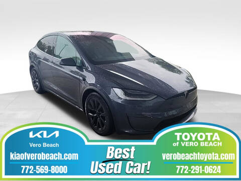 2023 Tesla Model X for sale at PHIL SMITH AUTOMOTIVE GROUP - Toyota Kia of Vero Beach in Vero Beach FL