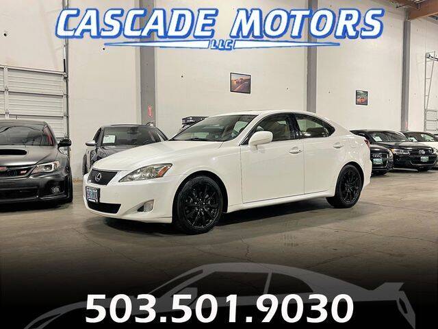 2008 Lexus IS 250 for sale at Cascade Motors in Portland OR