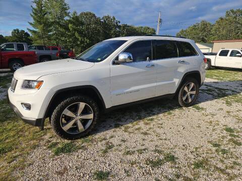 2014 Jeep Grand Cherokee for sale at Moulder's Auto Sales in Macks Creek MO