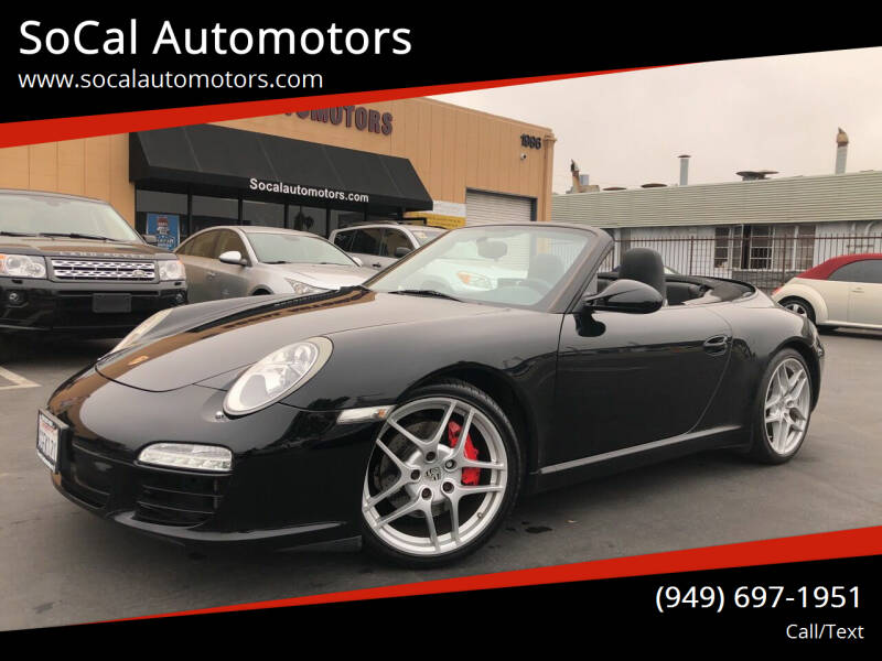 2009 Porsche 911 for sale at SoCal Auto Motors in Costa Mesa CA