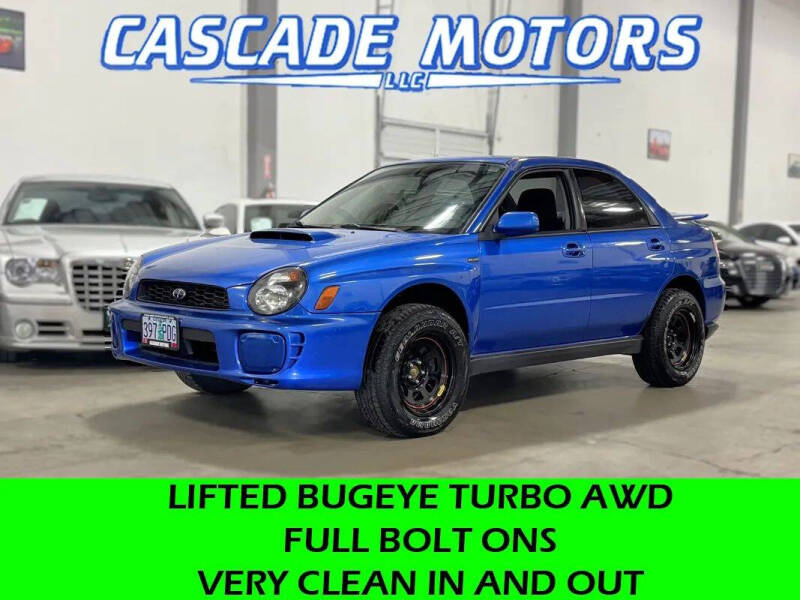 2002 Subaru Impreza WRX