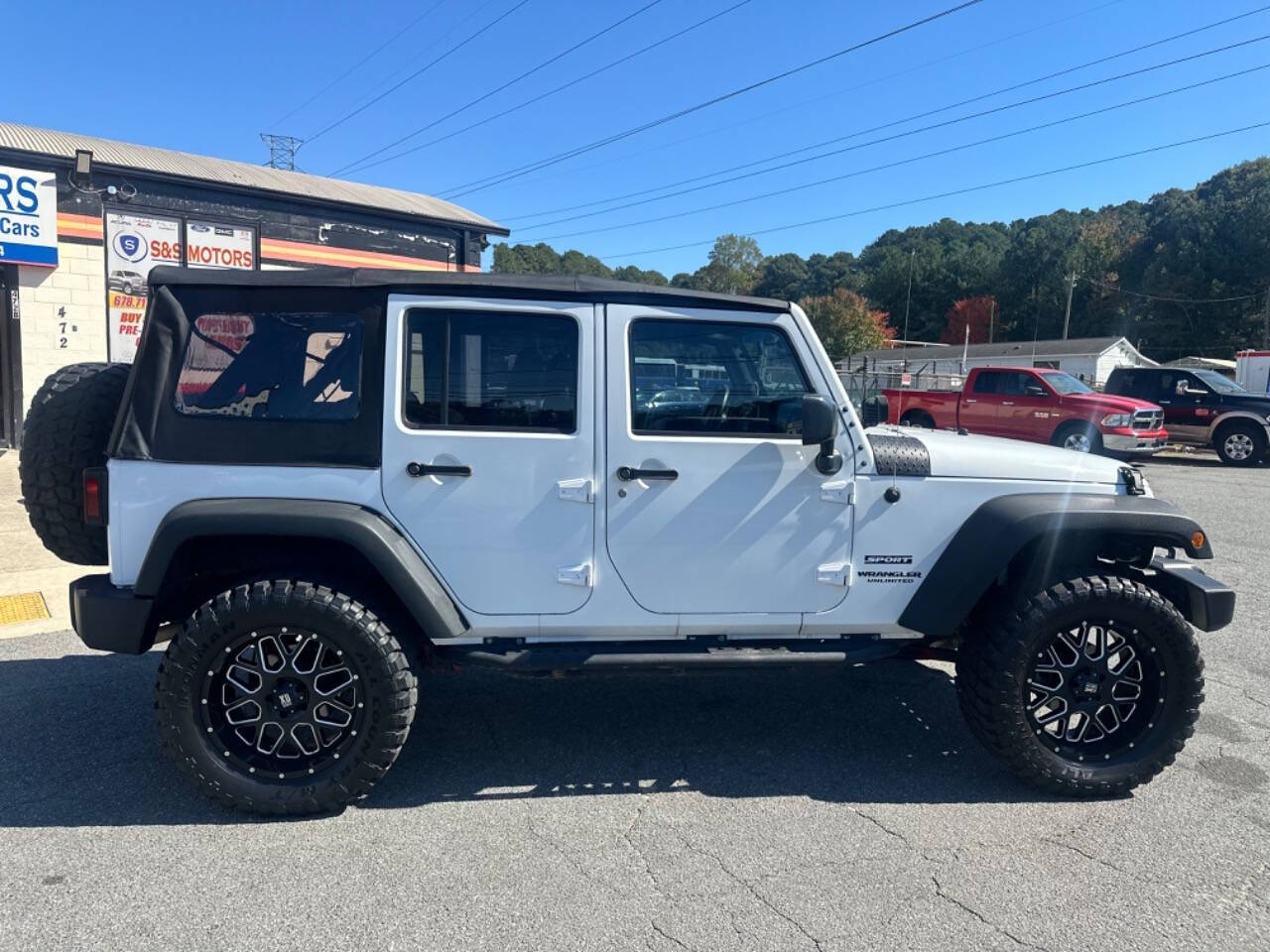 2015 Jeep Wrangler Unlimited for sale at S & S Motors in Marietta, GA