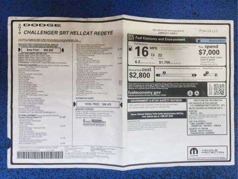 2019 Dodge Challenger