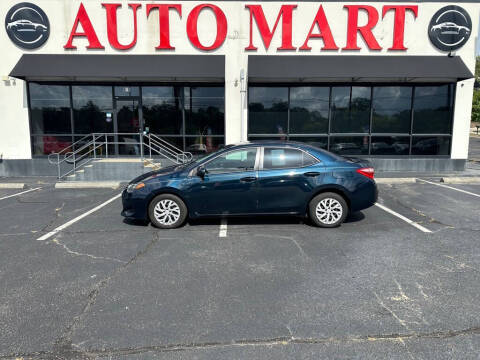 2018 Toyota Corolla for sale at AUTO MART in Montgomery AL