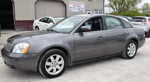 2006 Mercury Montego for sale at PINNACLE ROAD AUTOMOTIVE LLC in Moraine OH