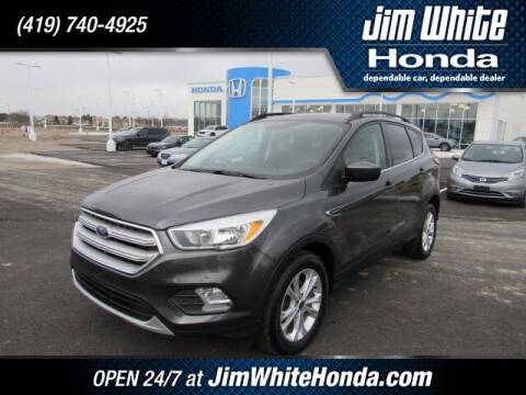 2018 Ford Escape for sale at The Credit Miracle Network Team at Jim White Honda in Maumee OH