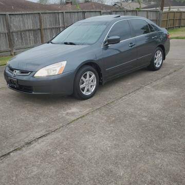 2004 Honda Accord for sale at MOTORSPORTS IMPORTS in Houston TX