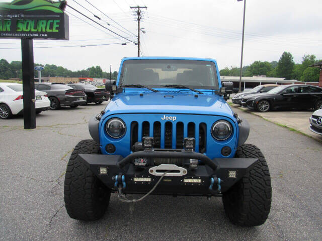 2016 Jeep Wrangler for sale at The Car Source of Lenoir in Lenoir, NC