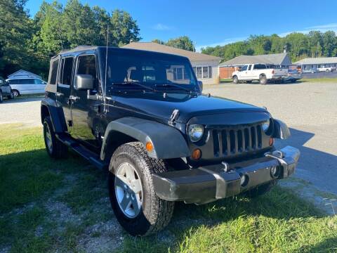 2010 Jeep Wrangler Unlimited for sale at Premier Auto Solutions & Sales in Quinton VA