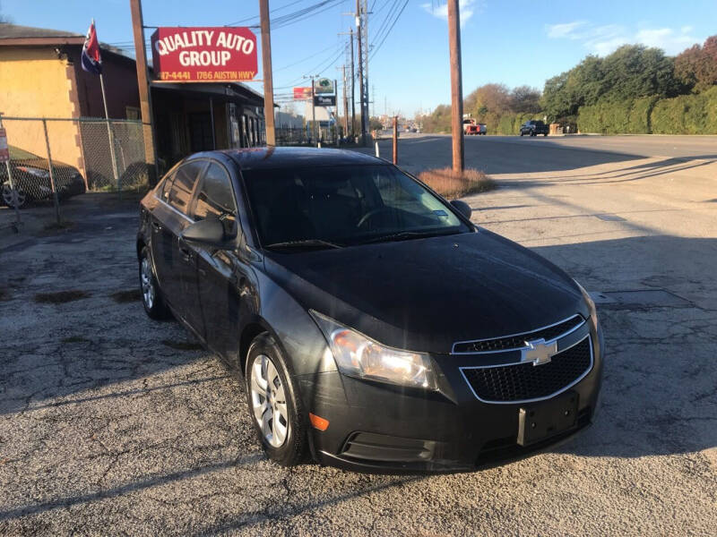 2012 Chevrolet Cruze for sale at Quality Auto Group in San Antonio TX