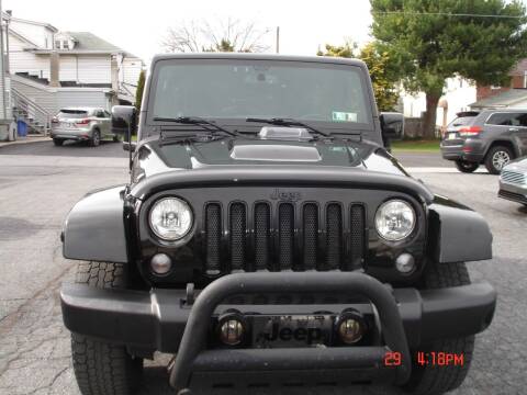 2015 Jeep Wrangler Unlimited for sale at Peter Postupack Jr in New Cumberland PA