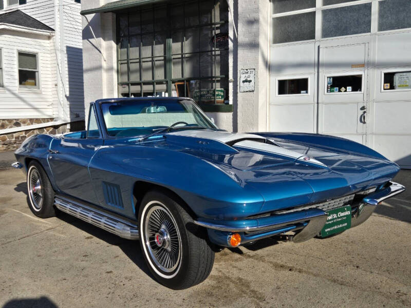 1967 Chevrolet Corvette for sale at Carroll Street Classics in Manchester NH