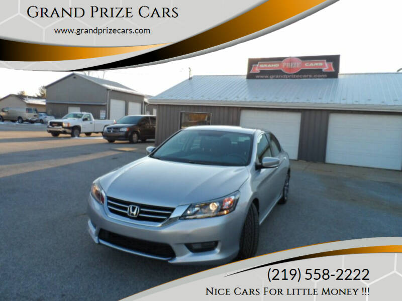 2014 Honda Accord for sale at Grand Prize Cars in Cedar Lake IN