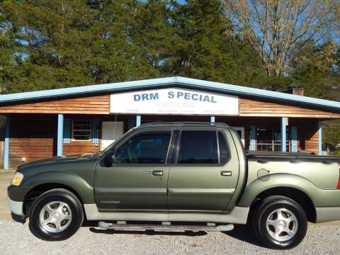 2002 Ford Explorer Sport Trac for sale at DRM Special Used Cars in Starkville MS
