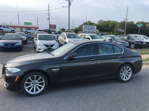 2012 BMW 5 Series for sale at Concord Auto Mall in Concord NC