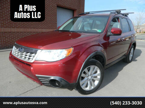 2011 Subaru Forester for sale at A Plus Autos LLC in Fredericksburg VA