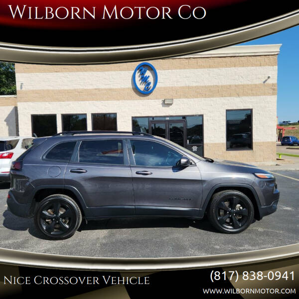 2018 Jeep Cherokee for sale at Wilborn Motor Co in Fort Worth TX