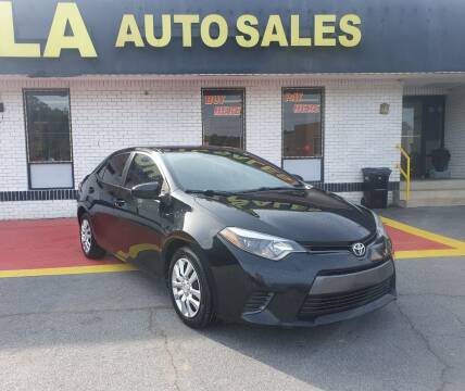2016 Toyota Corolla for sale at HOLA AUTO SALES CHAMBLEE- BUY HERE PAY HERE - in Atlanta GA
