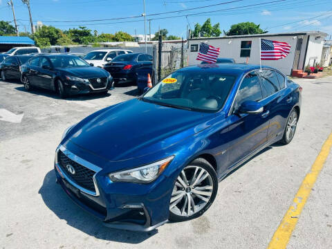 2019 Infiniti Q50 for sale at MAGIC CITY AUTO in Miami FL