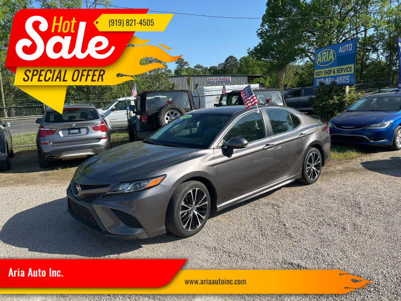 2019 Toyota Camry for sale at Aria Auto Inc. in Raleigh NC