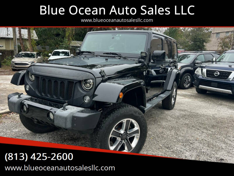 2014 Jeep Wrangler Unlimited for sale at Blue Ocean Auto Sales LLC in Tampa FL