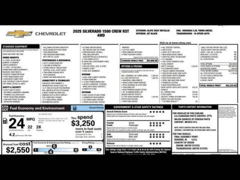 2025 Chevrolet Silverado 1500