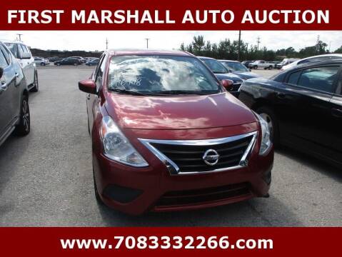 2019 Nissan Versa for sale at First Marshall Auto Auction in Harvey IL