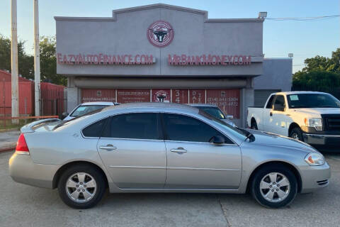 2008 Chevrolet Impala for sale at Eazy Auto Finance in Dallas TX