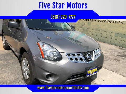 2014 Nissan Rogue Select for sale at Five Star Motors in North Hills CA