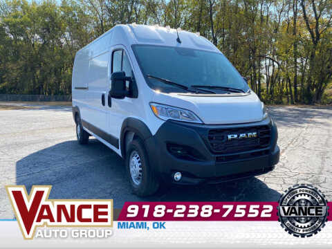 2025 RAM ProMaster for sale at Vance Fleet Services in Guthrie OK