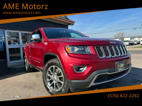 2014 Jeep Grand Cherokee for sale at AME Motorz in Wilkes Barre PA