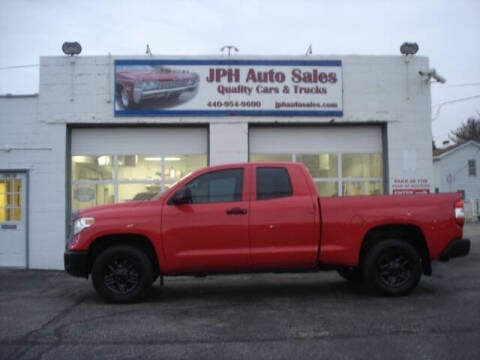 2016 Toyota Tundra for sale at JPH Auto Sales in Eastlake OH