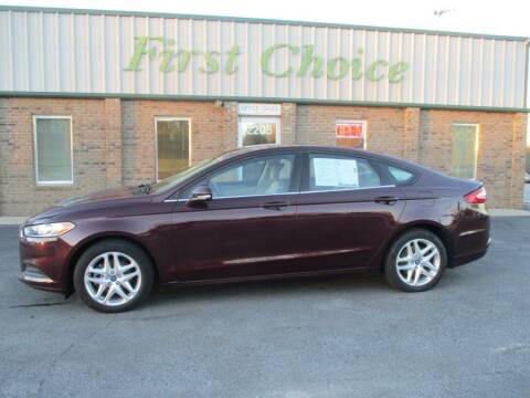 2013 Ford Fusion for sale at First Choice Auto in Greenville SC