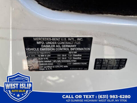 2012 Mercedes-Benz GL-Class GL 450 4MATIC