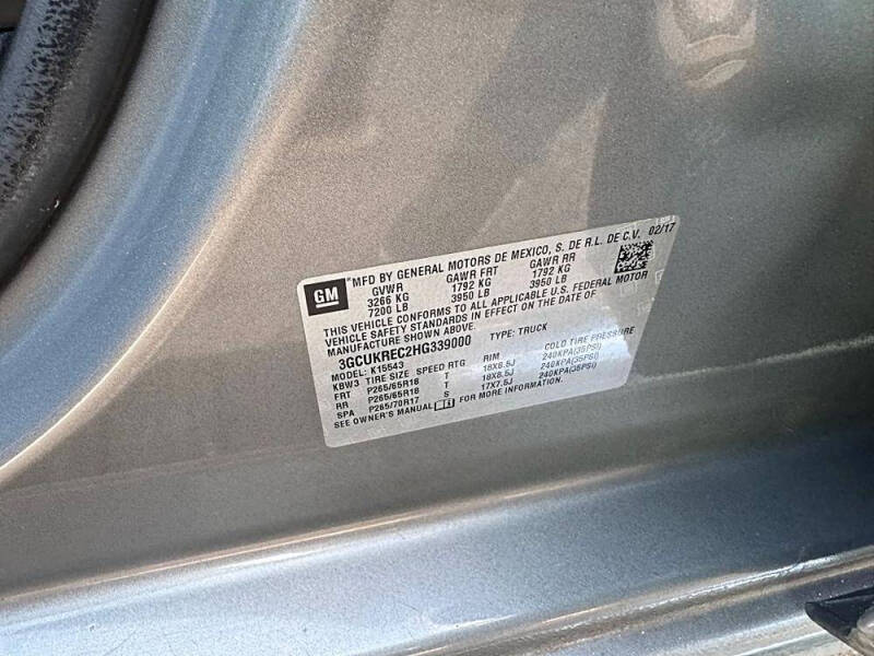 2017 Chevrolet Silverado 1500