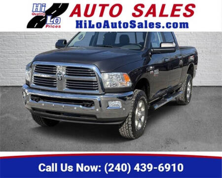 2017 RAM 2500 for sale at Hi-Lo Auto Sales in Frederick MD