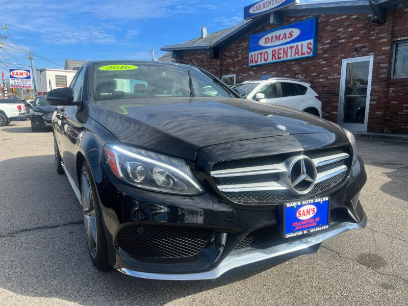 2016 Mercedes-Benz C-Class for sale at Sam's Auto Sales in Cranston RI