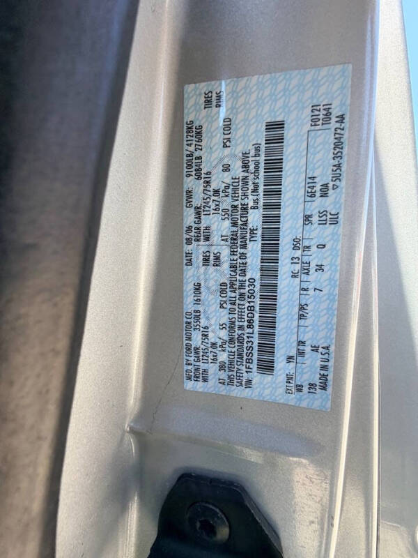 2006 Ford E-Series E-350 SD XL