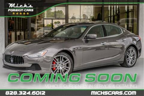2014 Maserati Ghibli for sale at Mich's Foreign Cars in Hickory NC
