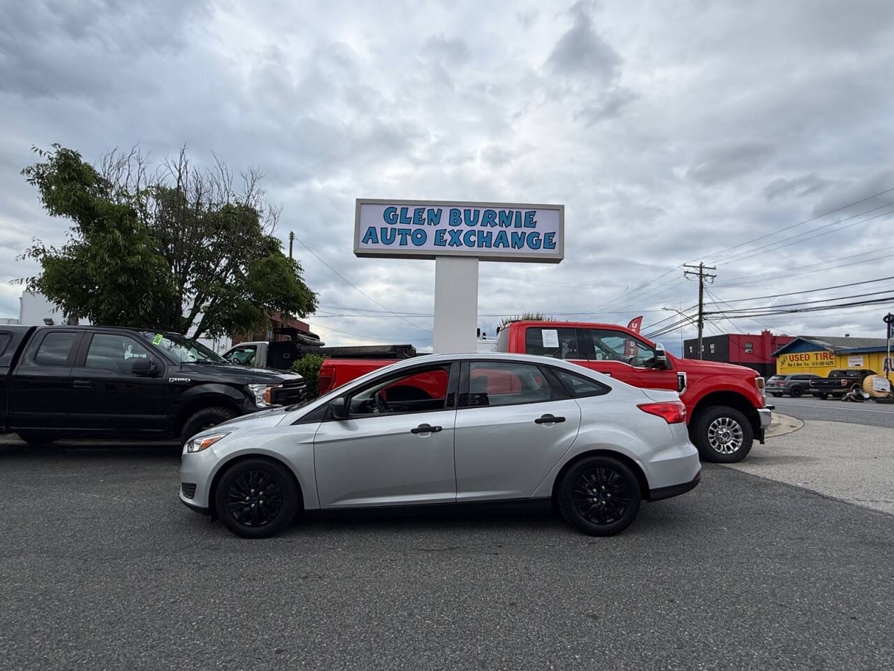 Silver 2016 Ford Focus S S 4dr Sedan 1