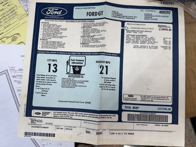 2005 Ford GT