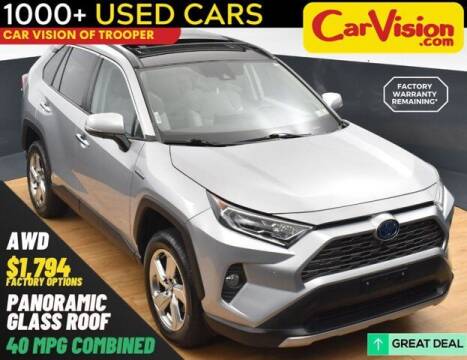 2020 Toyota RAV4 Hybrid for sale at Car Vision of Trooper in Norristown PA