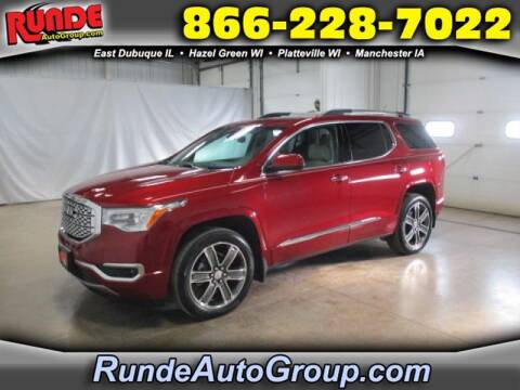2019 GMC Acadia for sale at Runde PreDriven in Hazel Green WI
