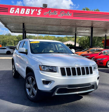 2014 Jeep Grand Cherokee for sale at GABBY'S AUTO SALES in Valparaiso IN