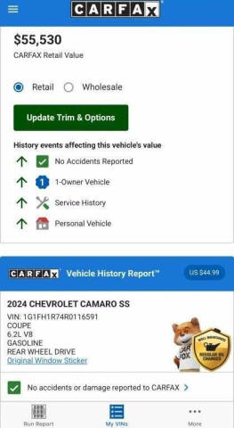 2024 Chevrolet Camaro SS