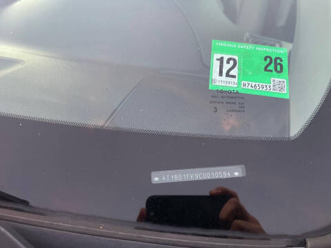 2012 Toyota Camry Hybrid LE