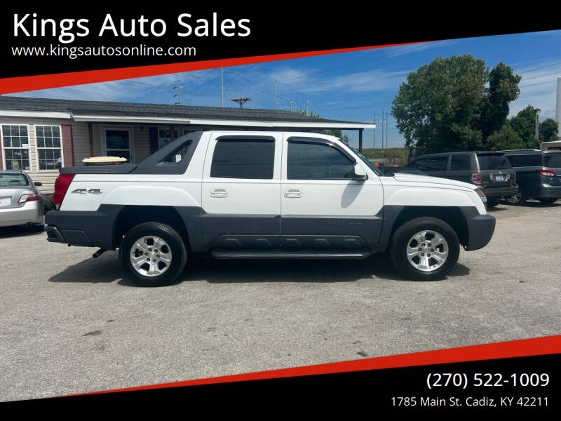 2002 Chevrolet Avalanche for sale at Kings Auto Sales in Cadiz KY