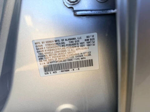 2012 Honda Pilot EX-L